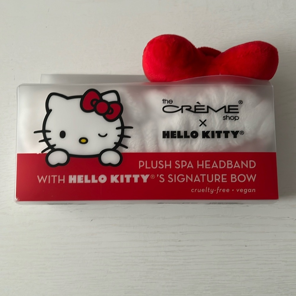 Hello Kitty Plush Spa Headband